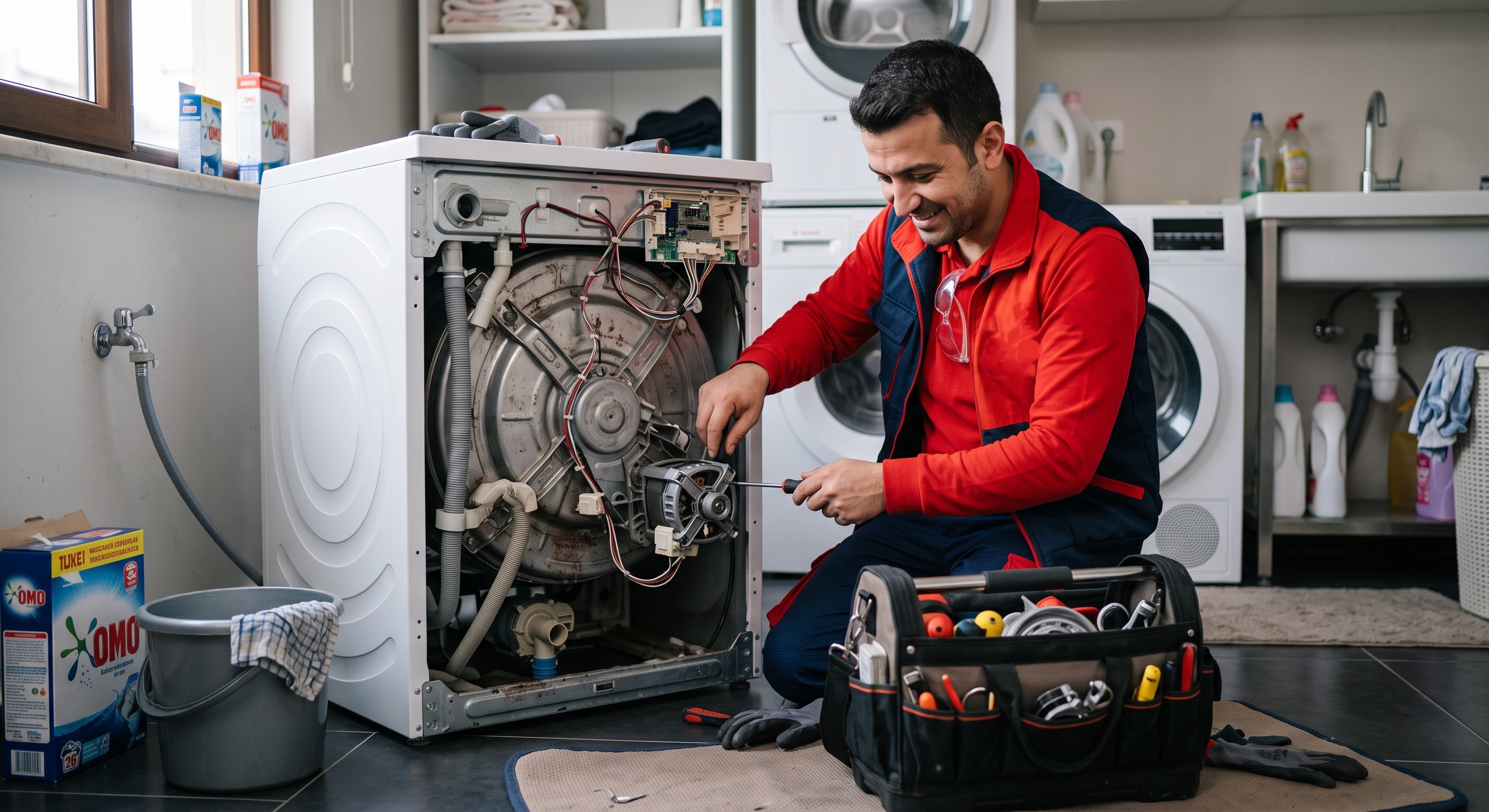 Çamaşır makinesi teknik servis ve onarım